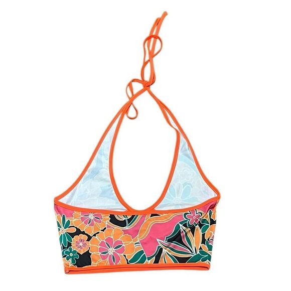 Princess Polly The Fairfield Floral Halter Top, Size 2 - Picture 2 of 5